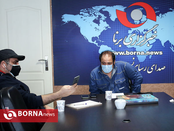 حضور رسول محمدی در خبرگزاری برنا