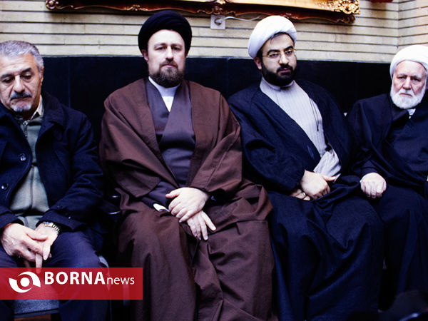 مجلس ترحیم برادر همسر مرحوم خاتمی