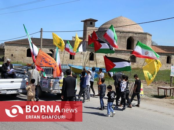راهپیمایی با شکوه روز قدس در فرح آباد