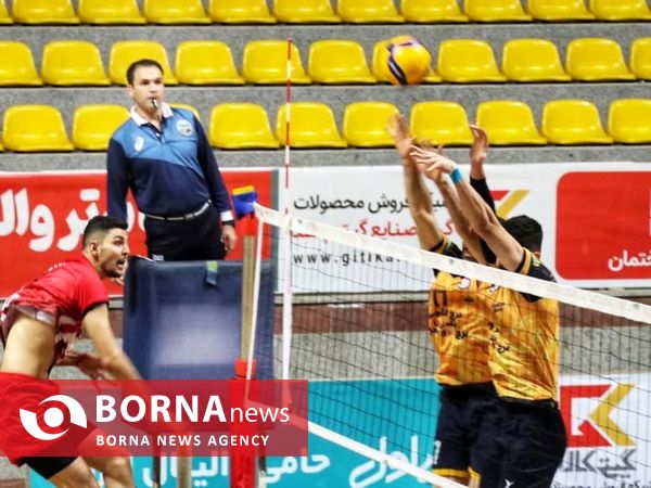 هفته هشتم لیگ برتر والیبال؛دیدار تیم‌های گیتی پسند و شهرداری گنبد