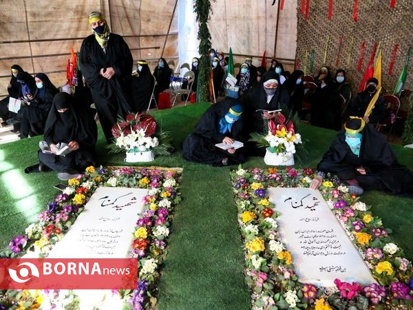 حضور اعضای هیات کاراته استان تهران بر مزار شهدای گمنام