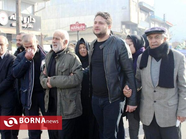 تشییع  پیکر شهید امیر باسره -بندرانزلی