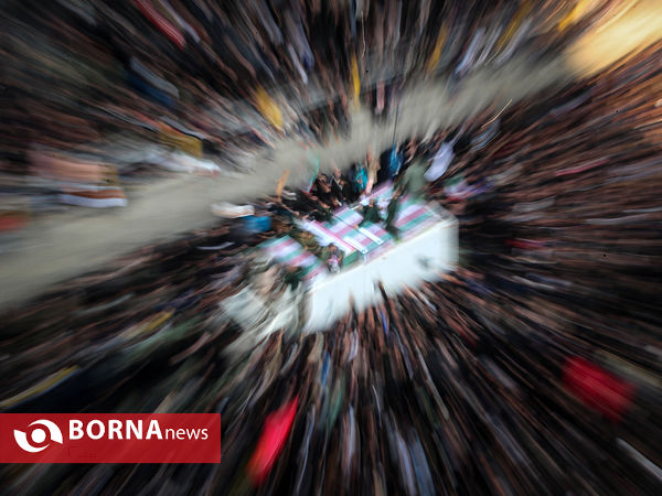 تشییع پیکر سردار شهید حاج قاسم سلیمانی در تهران