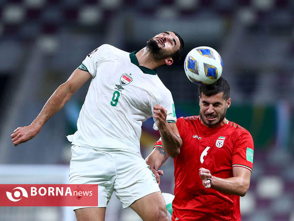 دیدار تیم های ملی فوتبال ایران و عراق