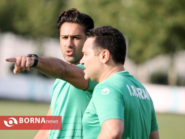 تمرینات تیم ملی فوتبال امید ایران