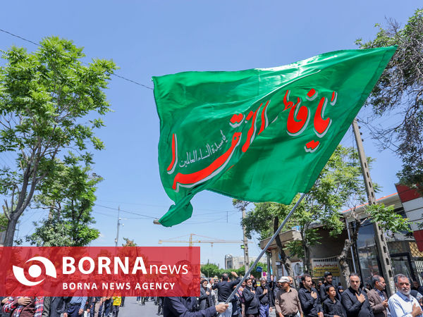 عزاداری مردم اراک در سالروز شهادت امام جعفر صادق(ع)