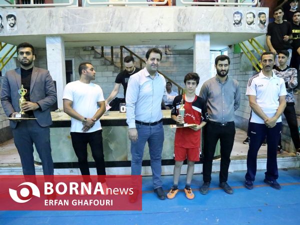 مسابقات والیبال بسیج رده نونهالان در ساری