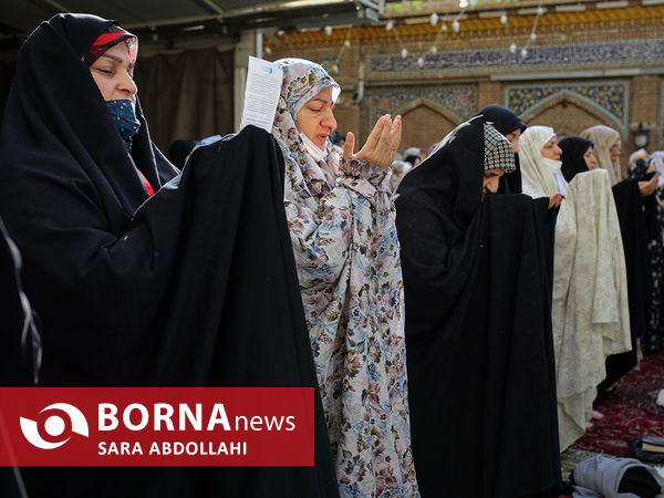 نماز عید سعید فطر - مسجد فخرالدوله دروازه شمیران