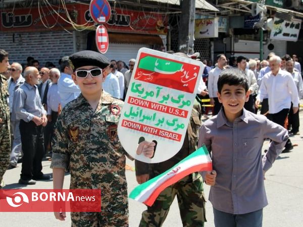 راهپیمایی روز قدس در لاهیجان