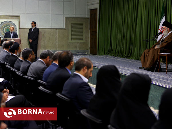 دیدار نمایندگان مجلس شورای اسلامی با رهبر انقلاب