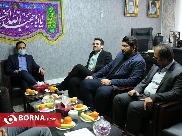 حضور سخنگوی دولت در خبرگزاری برنا