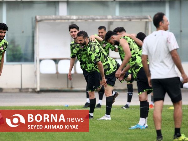 نخستین تمرین سپیدرود در ورزشگاه عضدی در سال 1402