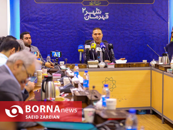 نشست خبری مدیرعامل سازمان ورزش شهرداری تهران