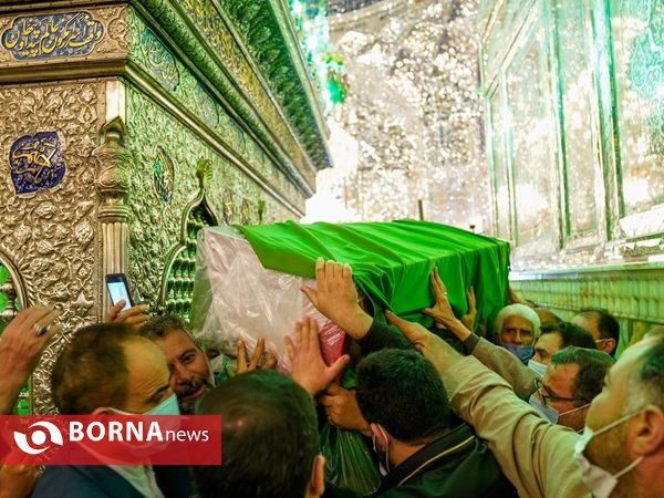 تشییع پیکر شهید مدافع وطن «اکبر رنجبر» در شیراز