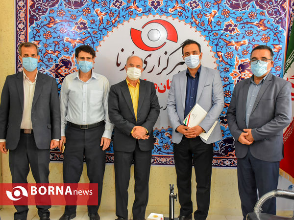 حضور فرماندار اراک در خبرگزاری برنا