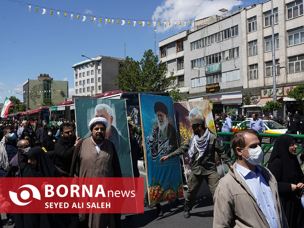 راهپیمایی روز جهانی قدس در تهران