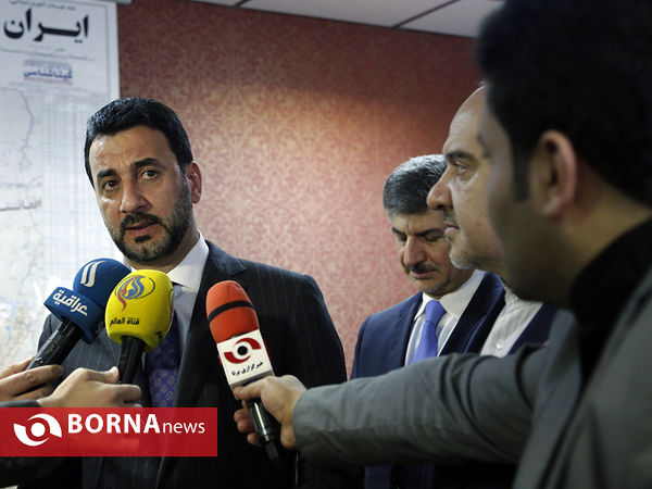 دیدار دکتر سلطانی فر با عبطان وزیر ورزش و جوانان عراق