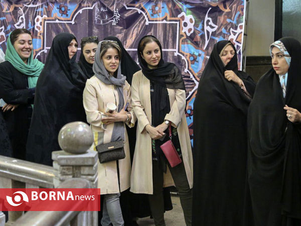 حضور میرسلیم درپای صندوق رای ،مسجد قبا