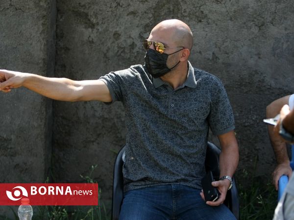 در حاشیه برگزاری رقابت های استعداد یابی فوتبال شهرستانهای غرب استان تهران