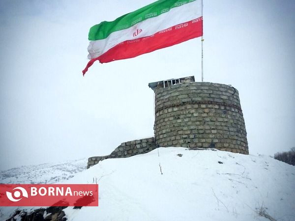 پاسدارانی که در دمای 30 درجه زیر صفر آلواتان سردشت از میهن محافظت می کنند