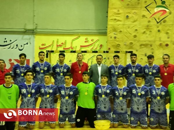 مراسم اختتامیه فینال هندبال جوانان کشور در یاسوج