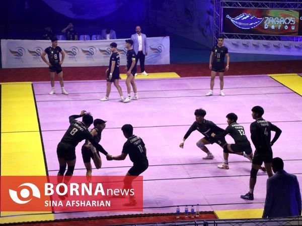 روز نخست مسابقات کبدی قهرمانی جوانان جهان