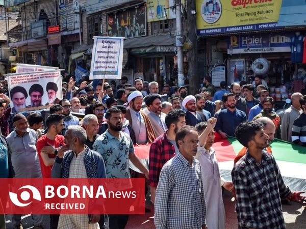 راهپیمایی روز جهانی قدس در کشمیر ھند