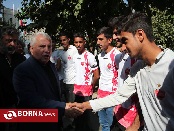 تشییع پیکر جعفر کاشانی پیشکسوت فوتبال