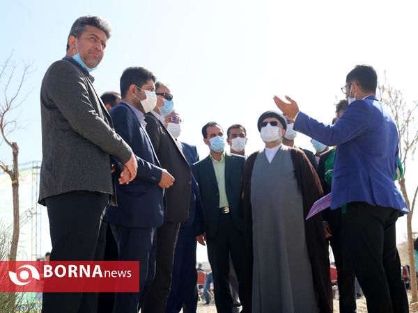 آیین روز درختکاری در شیراز