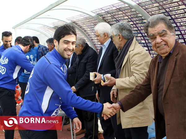 اخرین تمرین استقلال قیل دربی
