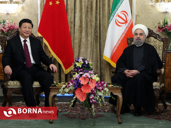 دیدار خصوصی روسای جمهور ایران و چین