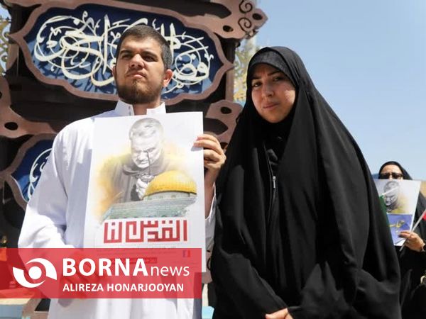 راهپیمایی روز جهانی قدس در خرمشهر