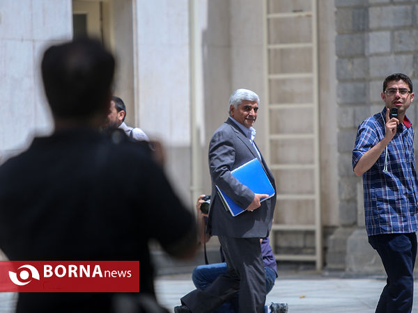 حضور وزرا دولت در جمع خبرنگاران