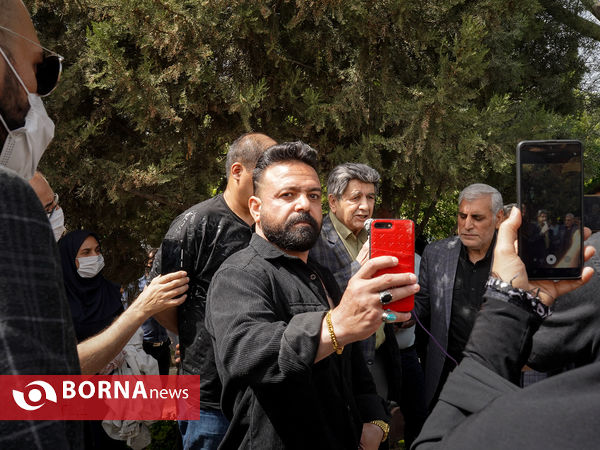 تشییع و خاکسپاری پیکر شهلا ناظریان