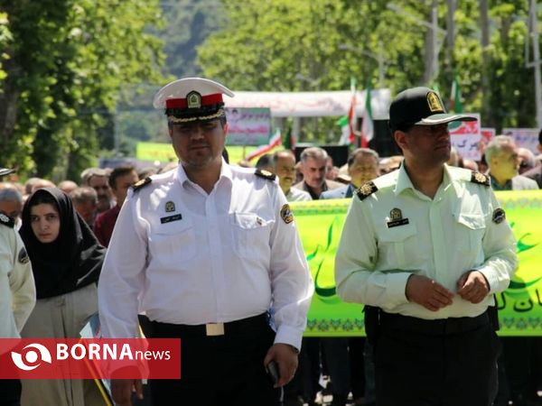 راهپیمایی روز قدس در لاهیجان