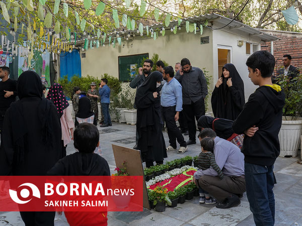 مراسم چهلم شهید اسماعیل احمدی