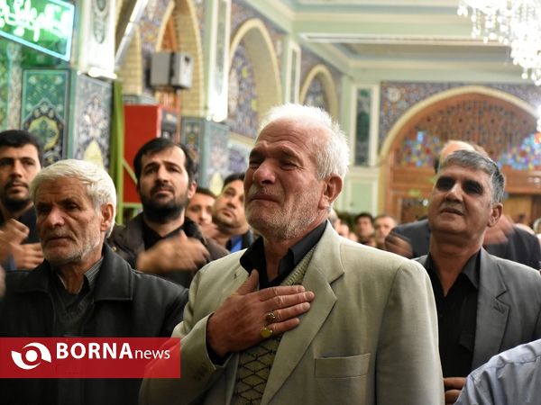 عزاداری مردم اراک در سوگ شهادت سردار حاج قاسم سلیمانی