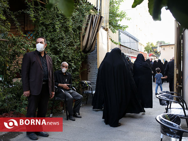 مراسم عزاداری روز عاشورا در دبیرستان دخترانه روشنگر