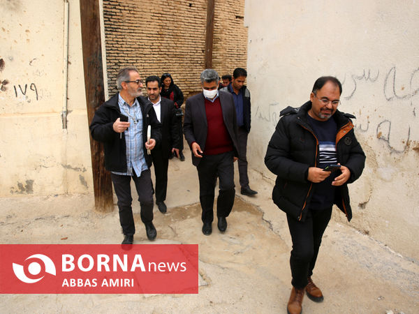 بازدید خبرنگاران و مدیران از بافت تاریخی شیراز