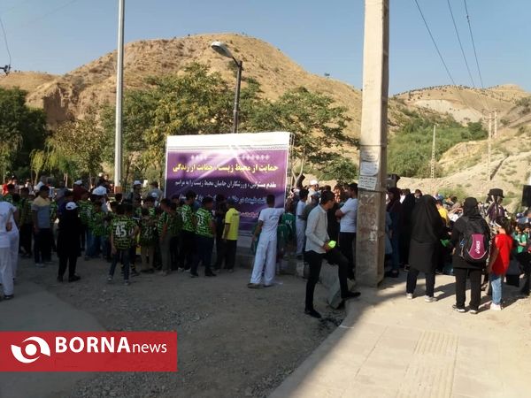 پاکداشت طبیعت حاشیه رودخانه جاجرود