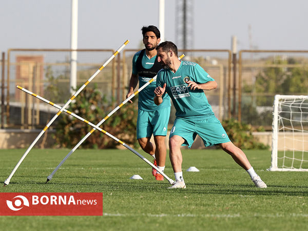 تمرین تیم فوتبال سپاهان
