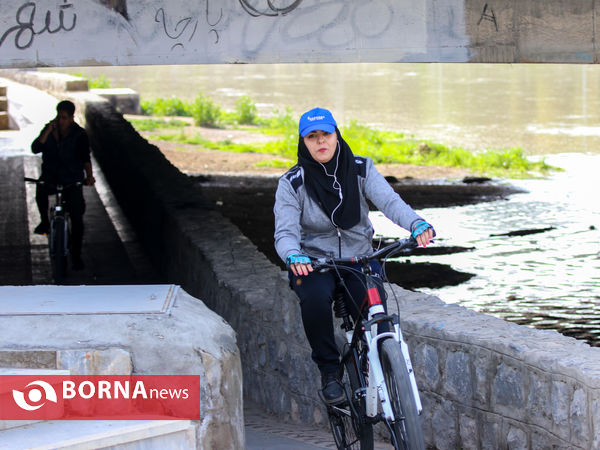 رونق دوچرخه سواری در روزهای کرونایی اصفهان