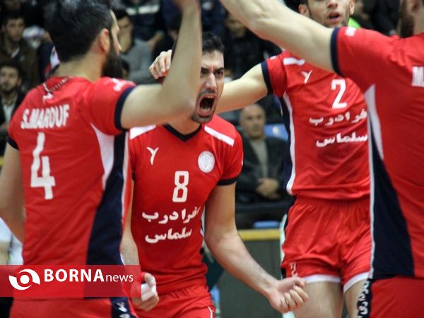 بازی والیبال شهرداری ارومیه - سایپا تهران