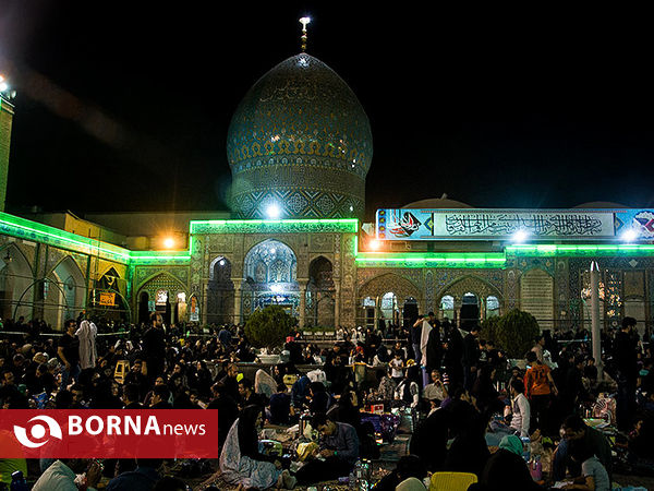 شب بیست و یکم ماه رمضان در مسجد شاه‌عبدالعظیم