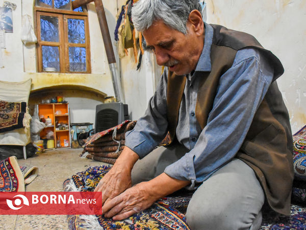 رفوگری فرش دستباف ، هنری اصیل اما گمنام