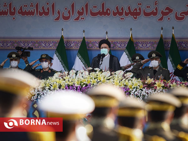 مراسم روز ارتش با حضور رییس جمهوری