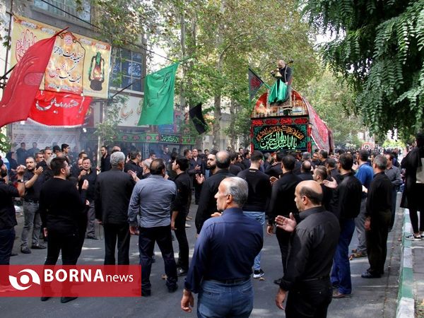 مراسم عزاداری روز عاشورا- شهریار