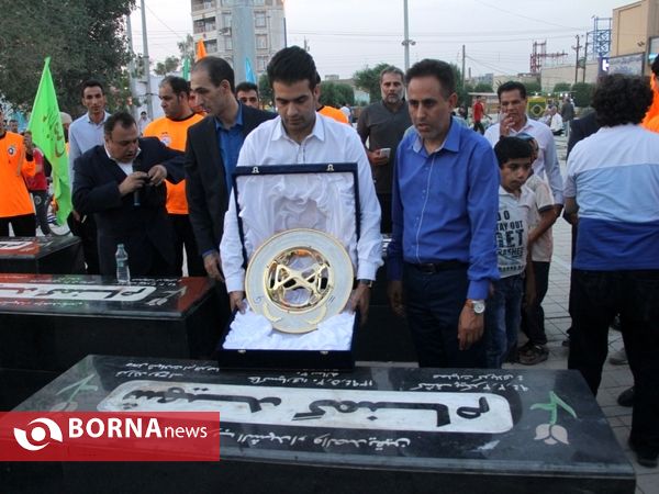 رونمایی از کاپ قهرمانی جام حذفی کشور در خرمشهر
