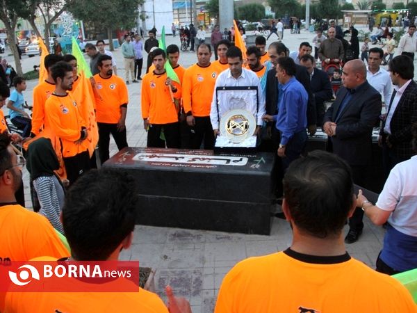 رونمایی از کاپ قهرمانی جام حذفی کشور در خرمشهر