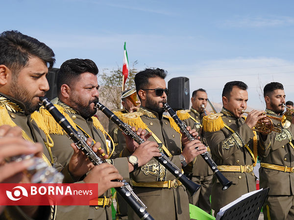 آیین رونمایی از المان شهید محسن فخری زاده